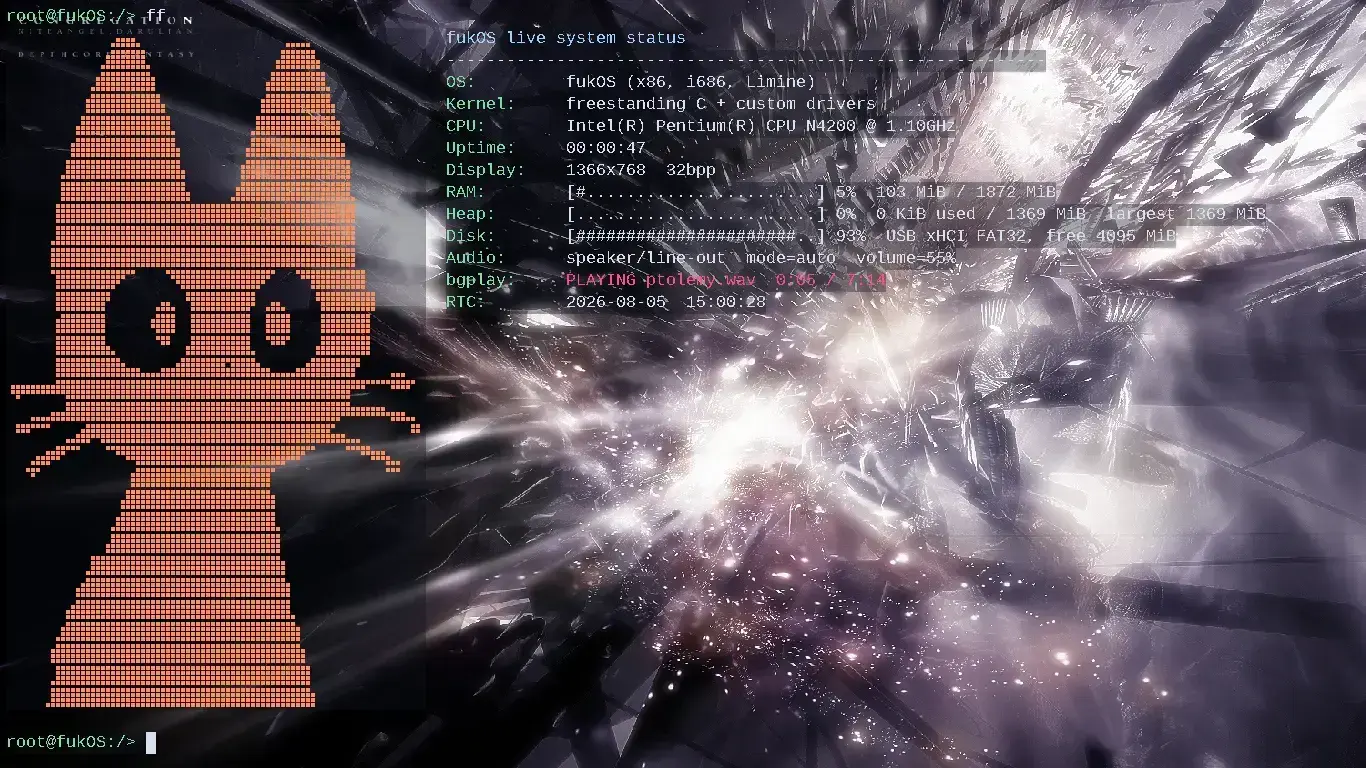 fukOS fastfetch